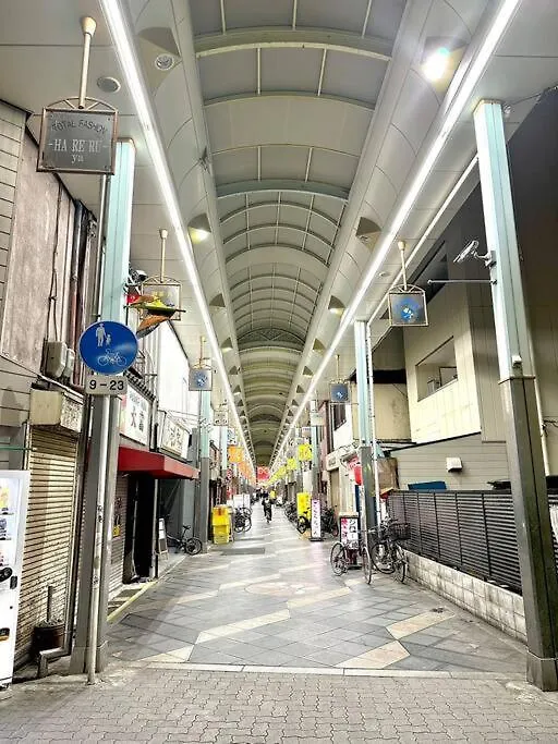 105号室花園駅2分ツインベットルームミニキッチンと専用バスルーム付き Osaka Appartement
